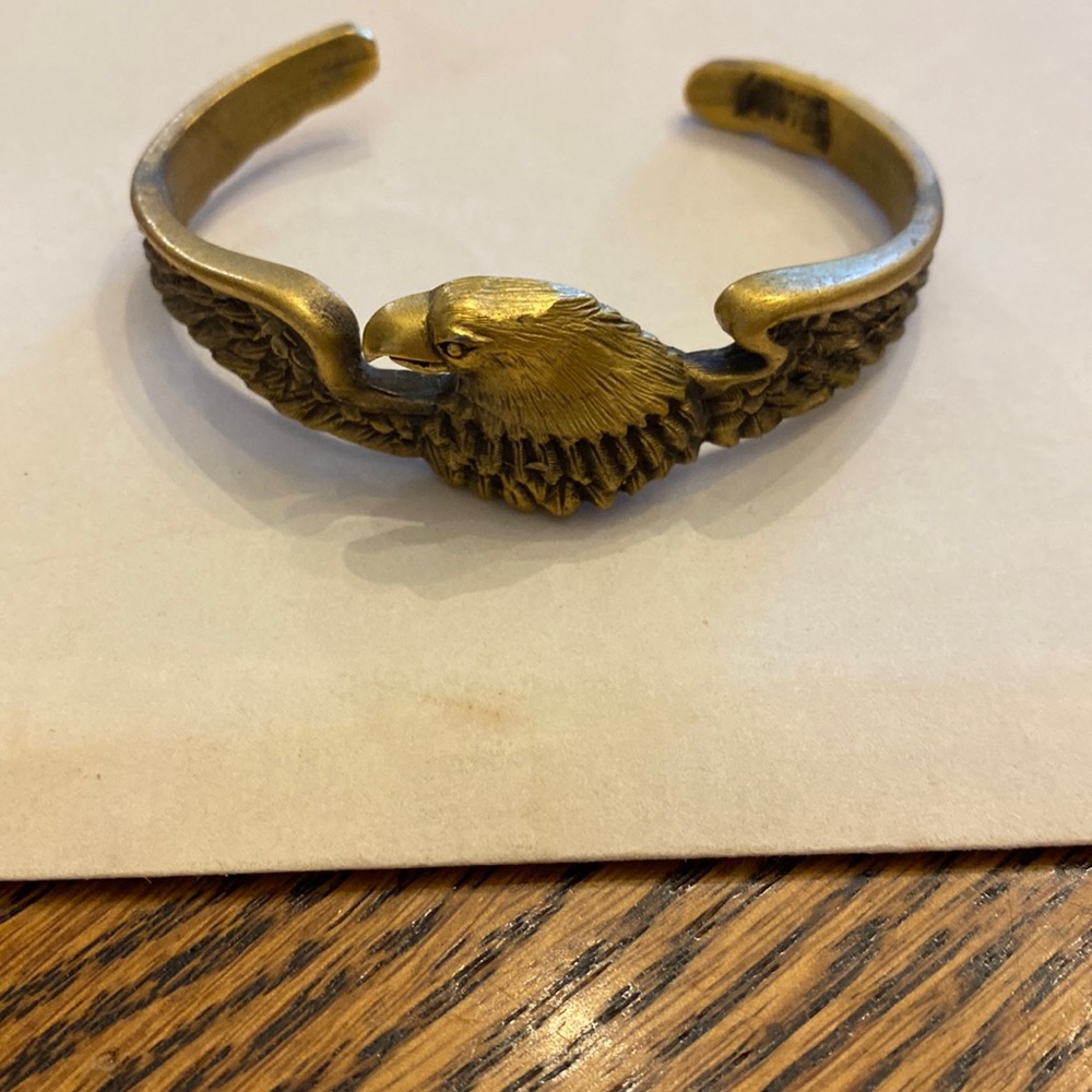 Vintage Eagle men’s bracelet Anson Pewter